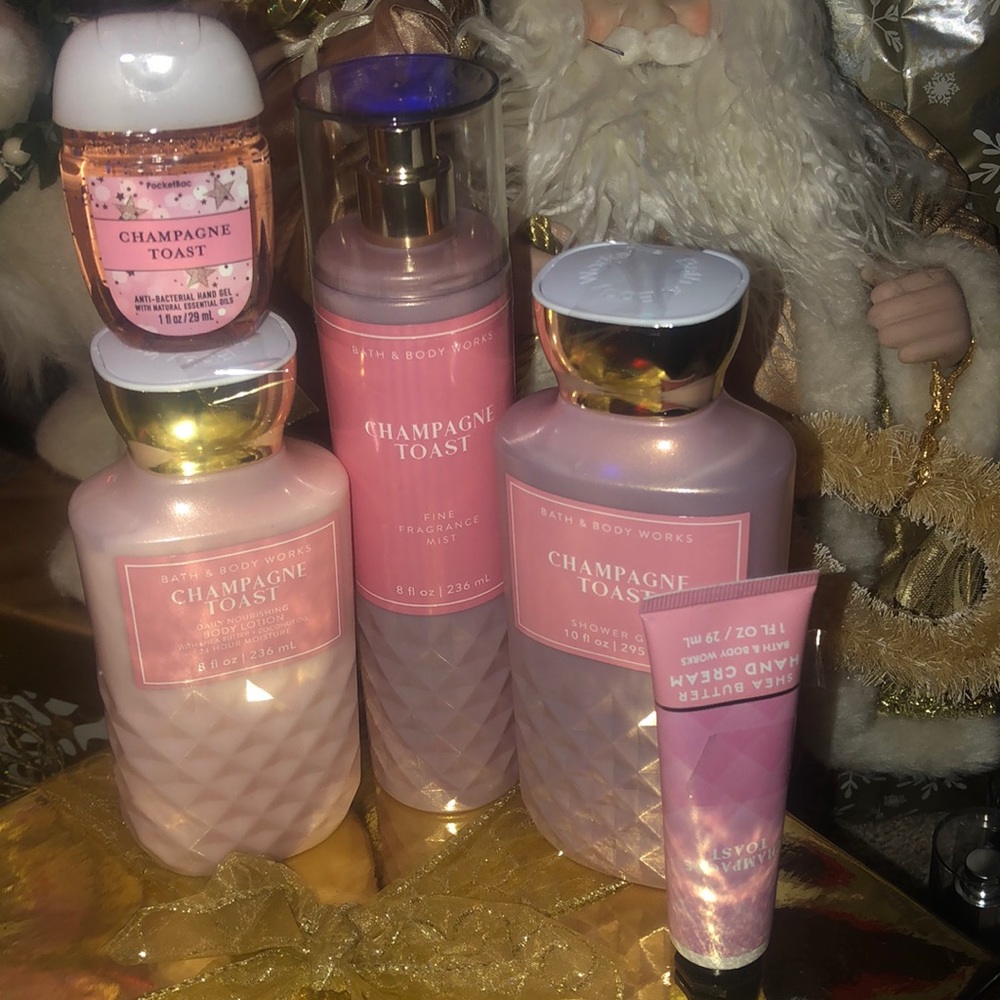 Bath and body Works champagne toast gift set brand new